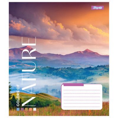 Тетрадь 1 вересня А5 1В Colors of nature 48 листов клетка (767359) | Зображення 4