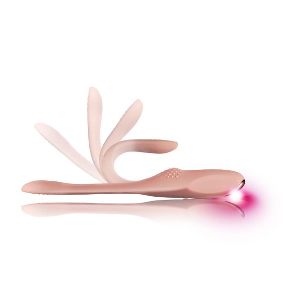 Універсальний вібратор Rocks Off Two-Vibe Pink Sex Aura | Зображення 2