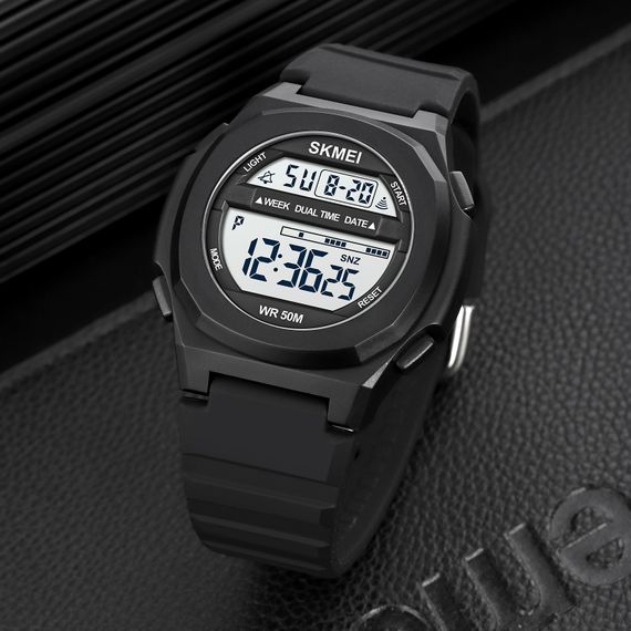 Чоловічий годинник Skmei 1821BKWT Black-White | Зображення 3