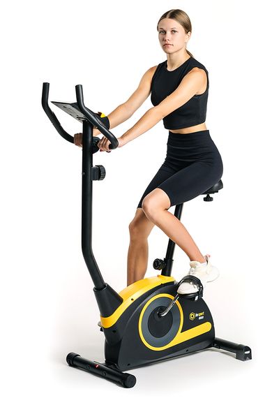 Велотренажер Besport BS-1040 BOXER магнітний чорно-жовтий | Зображення 5