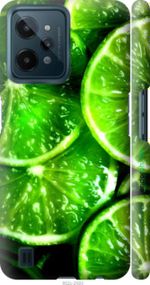 Чохол на Realme C31 Зелені часточки лимона "852m-2593-2448"