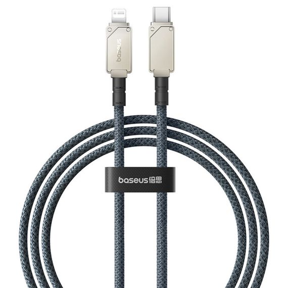 Дата кабель Baseus Unbreakable Series Fast Charging Type-C to Lightning 20W 1m (P10355803111-0)