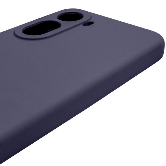 Чохол Silicone Cover Lakshmi Full Camera (AAA) для Xiaomi Redmi A7 Pro 4G / Poco C81 Темно-синій / Midnight blue | Зображення 3