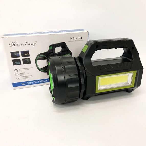 Мощный фонарь для рыбалки T95-LED+COB | Кемпинговая лампа фонарь | DF-628 Фонарь кемпинговый | Зображення 3