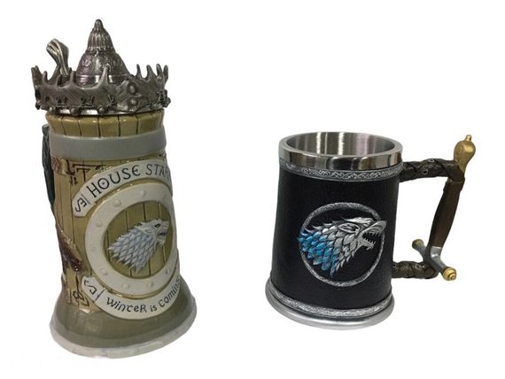 Подарунковий набір Кухоль Game Of Thrones House Stark Гра Престолів Дім Старків і Winter Is Coming Stark | Зображення 2