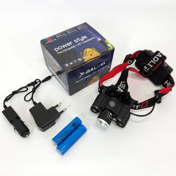 Очень мощный налобный фонарь, Фонарик диодный налобный фонарь с ремешком на голову LD-13 | Зображення 6