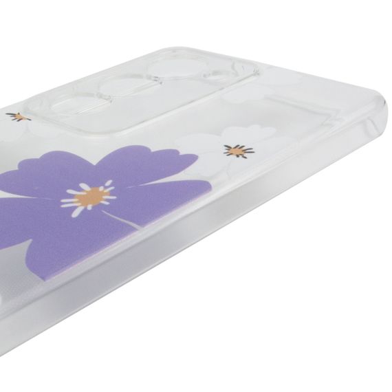 Чохол TPU Clear Joy для Xiaomi Redmi 15 4G (Global) / 5G Pastel Daisies | Зображення 3