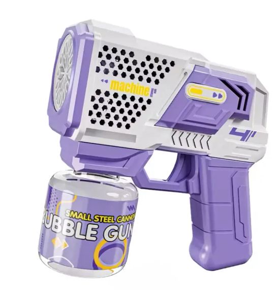 Іграшковий пістолет Бластер генератор мильних бульбашок Bubble Gun | Зображення 4