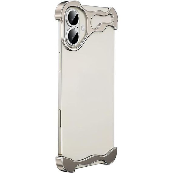 Чохол Minimalist Metal Bumper для Apple iPhone 17 (6.3") Titanium Gray