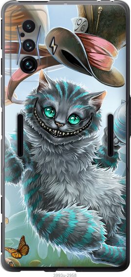Чехол на Xiaomi Poco F4 GT Чеширский кот 2 "3993u-2958-17620"
