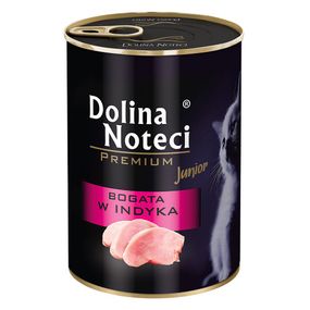 Вологий корм для кошенят з індичкою Dolina Noteci Premium Kitten Turkey, 400 гр