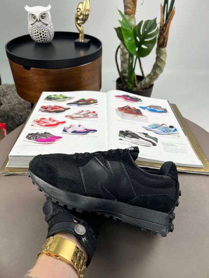 Кросівки New 327 All Black , В'єтнам B4191 38 24.5 см | Зображення 2