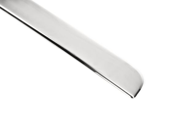 Накладка над номером для дверей Ляда (нерж) Без надписи, Carmos - Турецкая сталь для Volkswagen T5 Multivan 2003-2010 гг | Зображення 3