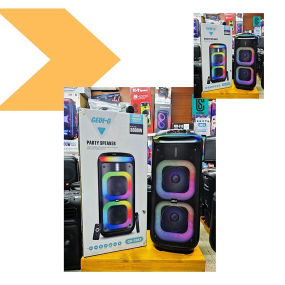 Портативна колонка з Bluetooth, 400 Вт, XPRO, GD-2883 (47266-2883_4979) | Зображення 1