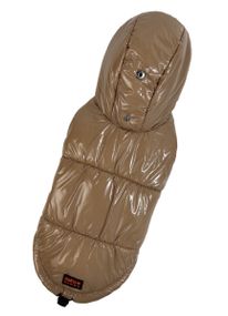 Жилет лакований карамель G-93