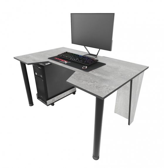 Стол геймерский ZEUS GAMER-2 бетончерный | Зображення 3