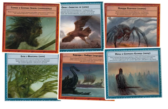 Настільна гра Війна Персня. Воїни Середзем’я (War of the Ring: Warriors of Middle-earth) (доповнення) | Зображення 4