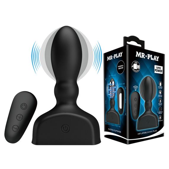 Анальна пробка - Mr.Play Inflatable Anal Plug Sex Aura