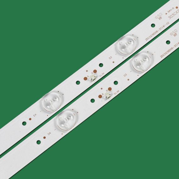 LED підсвітка TV 24" ZDCX236D06-ZC14F-02 303CX236031 HL-00240A28-0601S-02 XJ236D06-ZC21FG-04 2шт. | Зображення 2