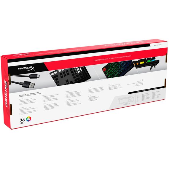 Клавіатура HyperX Alloy Origins PBT HX Red (639N3AA) | Зображення 8