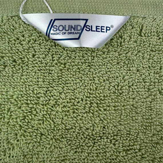 Рушник махровий з петелькою SoundSleep Delicat 50х90 см 500 гм2 олива (94313451) | Зображення 2