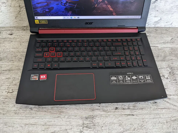 Ноутбук Ігровий Acer Nitro 5 15.6  8/128 HDD Radeon Ryzen RX 560X 4GB | Зображення 3