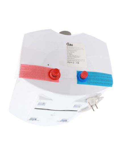 Водонагрівач Tiki компакт GT 2 кВт, "мокрий" ТЕН, 15 л, прямокутний, вертикальний, над мийкою, білий (GT15OMINI_TIKI) | Зображення 3