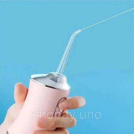 Портативный ирригатор для полости рта ORAL IRRIGATOR ∙ Электрический ирригатор – флоссер для зубов ∙ USB зарядка | Зображення 4
