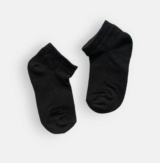 Дитячі шкарпетки короткі сіточка Twinsocks р10-12, 14-16, 18-20, 22-24 сірі, рожеві 22-24, Чорний