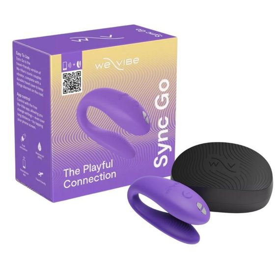 Вібратор для пар We-Vibe Sync Go Light Purple, фіолетовий sexstyle