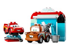 Конструктор LEGO DUPLO Disney TM Розваги Блискавки МакКвіна й Сирника на автомийці (10996-)