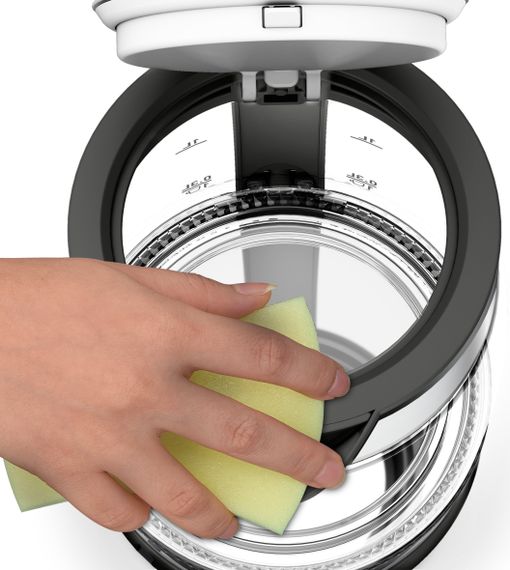 Електрочайник TefalGlass Kettle, 1,7л, скло, сірий (KI740B30) | Зображення 8