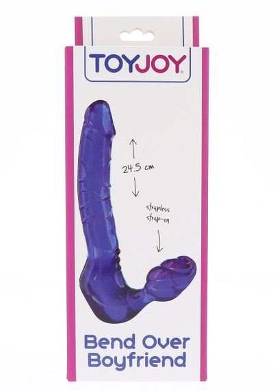 Безремневий страпон Toy Joy Bend Over Boyfriend Bend Over Boyfriend Sex Aura | Зображення 1