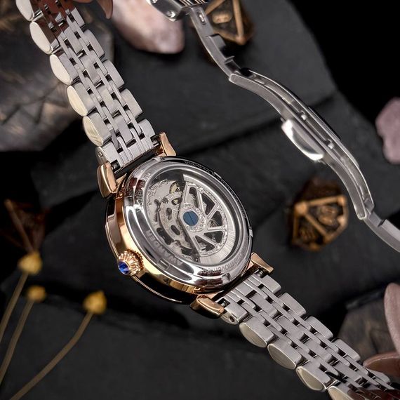 Годинник наручний Awarder 047 Silver-Gold-Blue | Зображення 4