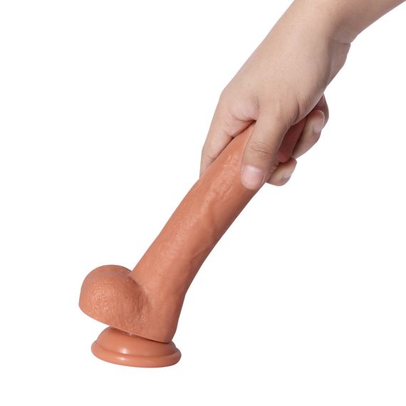 Фалоімітатор реалістичний на присоці Sean колір тілесний Sex Aura | Зображення 8