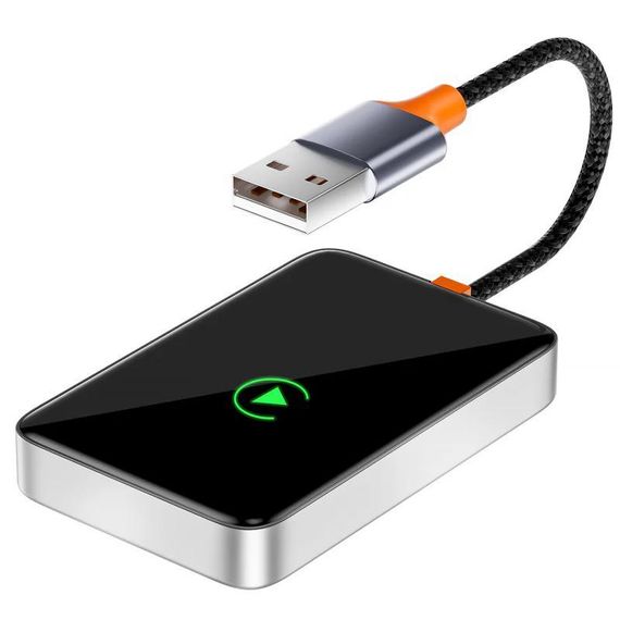 Адаптер WIWU Wi-CP002 car wireless CarPlay iOS Silver | Зображення 1