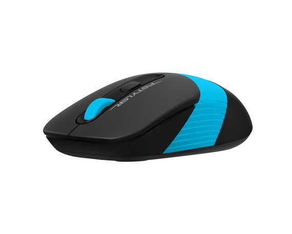 Миша бездротова A4Tech Fstyler FG10S (Blue), безшумна, USB, колір чорний+блакитний | Зображення 4
