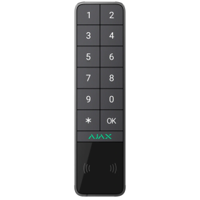 Ajax Keypad Outdoor graphite Бездротова клавіатура - Управління охороною