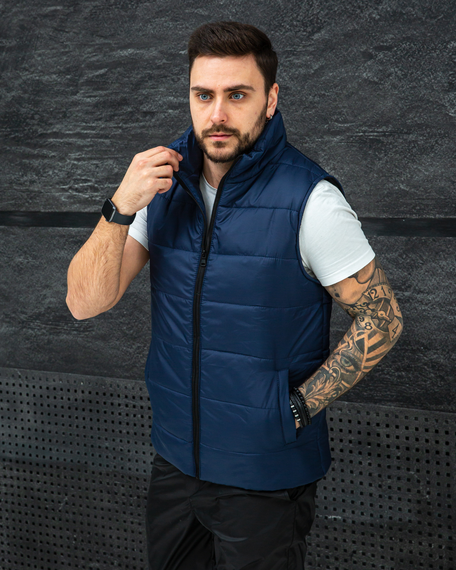 Жилетка синий S L | Зображення 4