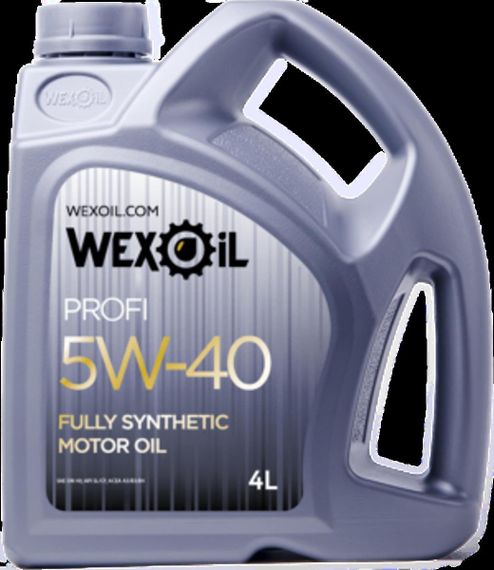 Олива моторна Wexoil Profi 5W-40 у каністрі, 4 л