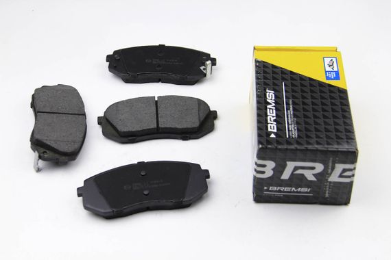 Колодки передні гальмівні Kia Carens 07-/Sportage 04- (mando), Bremsi (BP3358)
