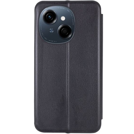 Шкіряний чохол-книжка Classy для TECNO Spark Go 1 (KL4) / Spark Go 2025 Чорний | Зображення 2