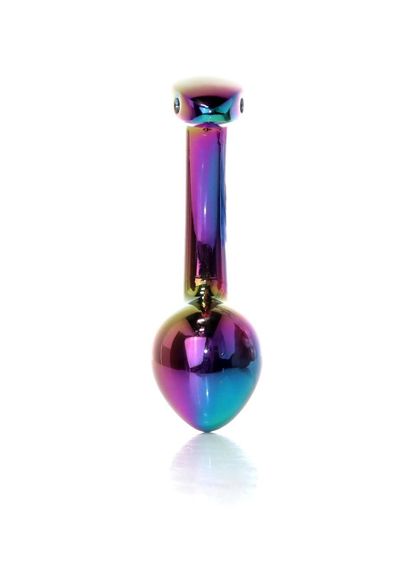 Анальная пробка - Jewellery Multicolour Curved Plug M sexstyle | Зображення 1