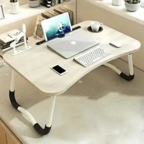 Стіл для ноутбука та планшета M&T Displays складний 60х40х28 матовий під дерево