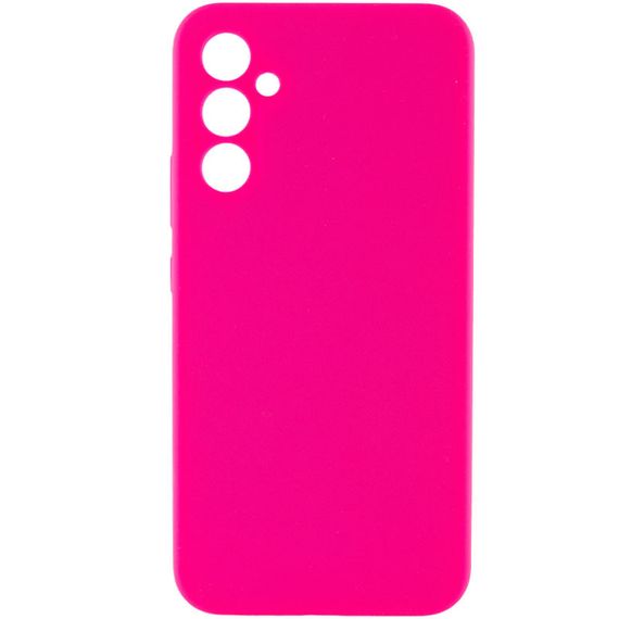 Чохол Silicone Cover Lakshmi Full Camera (AAA) для Samsung Galaxy S24+ Рожевий / Barbie pink