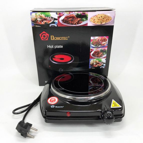 Електроплита настільна DOMOTEC MS-5851 900 Вт, Кухонна плита електро для кухні на 1 конфорку | Зображення 2