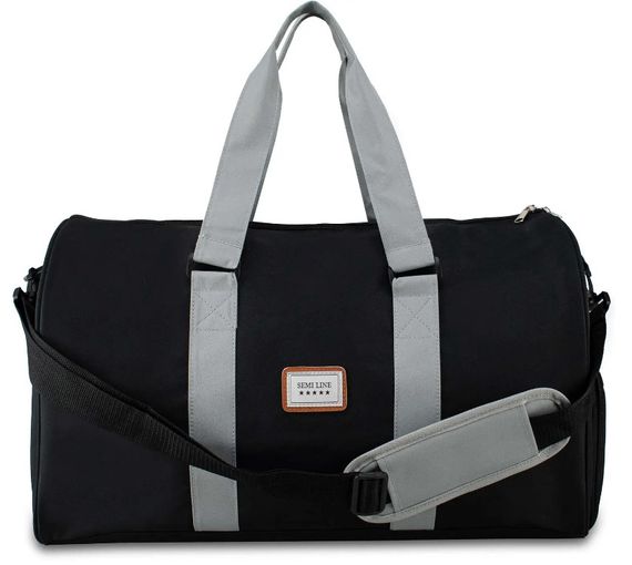 Сумка дорожня Semi Line 42 Black (A3031-3) (DAS302166) | Зображення 3