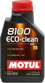 Моторна олива Motul 8100 ECO-CLEAN 0W-30 1л.