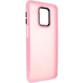 Чехол TPU+PC Lyon Frosted для Xiaomi Redmi Note 9s / Note 9 Pro / Note 9 Pro Max Pink
