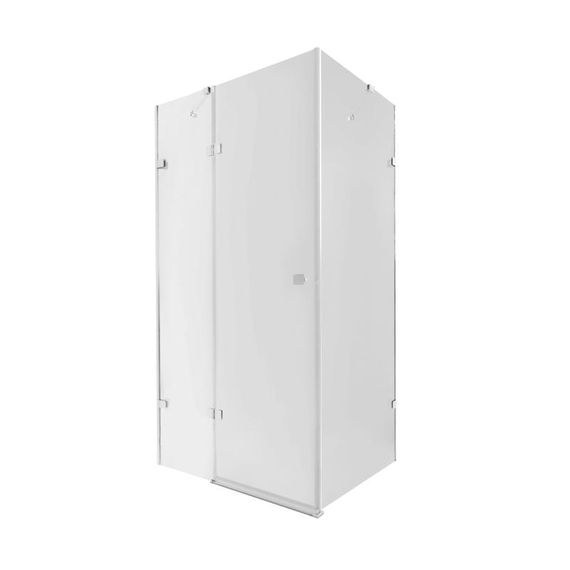 Душова кабіна Qtap Capricorn CRM10128RC6 120x80 см, скло Clear 6 мм, покриття CalcLess без піддону